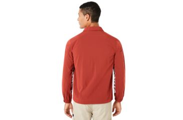 Image of Oakley Nylon Icon Coach Jacket - Mens, Iron Red, 2XL, 412566-80U-XXL