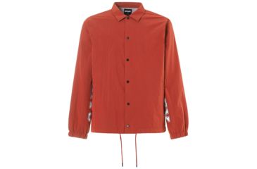 Image of Oakley Nylon Icon Coach Jacket - Mens, Iron Red, 2XL, 412566-80U-XXL