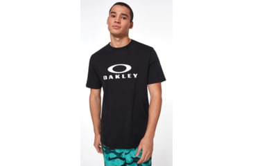 Image of Oakley O Bark 2.0 T-Shirt, Mens, Blackout, Medium, FOA402167-02E-M
