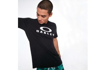 Image of Oakley O Bark 2.0 T-Shirt, Mens, Blackout, Medium, FOA402167-02E-M