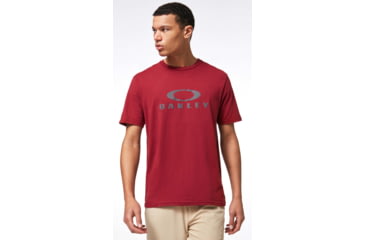 Image of Oakley O Bark 2.0 T-Shirt, Mens, Sundried Tomato, Medium, FOA402167-4ST-M