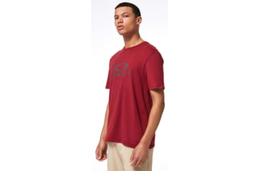 Image of Oakley O Bark 2.0 T-Shirt, Mens, Sundried Tomato, Medium, FOA402167-4ST-M