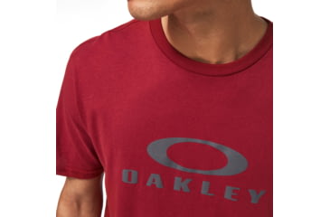 Image of Oakley O Bark 2.0 T-Shirt, Mens, Sundried Tomato, Medium, FOA402167-4ST-M