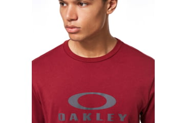 Image of Oakley O Bark 2.0 T-Shirt, Mens, Sundried Tomato, Medium, FOA402167-4ST-M