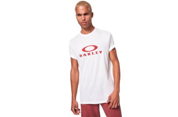 Image of Oakley O Bark 2.0 T-Shirt - Mens, White, Large, FOA402167-100-L