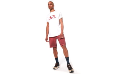 Image of Oakley O Bark 2.0 T-Shirt - Mens, White, Large, FOA402167-100-L