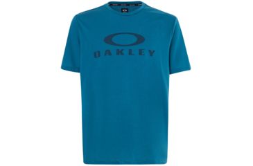 Image of Oakley O Bark T-Shirts - Mens, Blue Coral, S, 457130-6D8-S