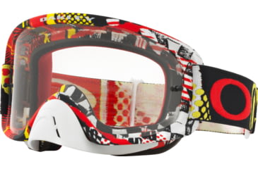 Image of Oakley O-Frame 2.0 MX, Red/Yellow/Clear, OO7068-17