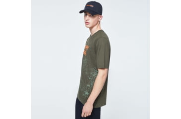 Image of Oakley O-Grip Logo Short Sleeve Tee - Mens, New Dark Brush, 2XL, FOA400577-86L-XXL