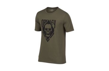Image of Oakley O-Oakley Skull Tee - Men's, Dark Brush, Large, 456500-86V-L
