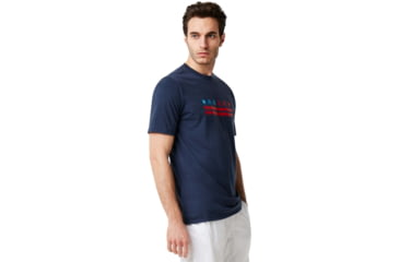 Image of Oakley Oakley California Tee - Mens, Foggy Blue, Large, 457551-6FB-L