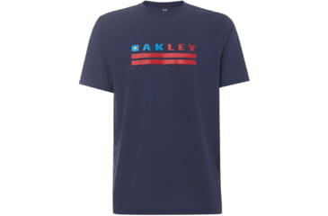 Image of Oakley Oakley California Tee - Mens, Foggy Blue, Large, 457551-6FB-L