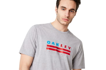 Image of Oakley Oakley California Tee - Mens, Granite Heather, Medium, 457551-24L-M