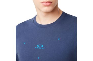 Image of Oakley Digital Tee - Mens, Foggy Blue, Large, 457926-6FB-L