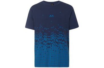 Image of Oakley Digital Tee - Mens, Foggy Blue, Large, 457926-6FB-L
