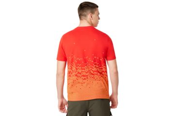 Image of Oakley Digital Tee - Mens, High Risk Red, Medium, 457926-43A-M