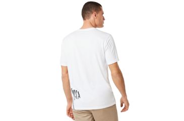 Image of Oakley Flag Up Tee - Mens, White, 2XL, 457542-100-XXL