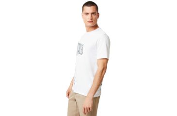 Image of Oakley Flag Up Tee - Mens, White, 2XL, 457542-100-XXL