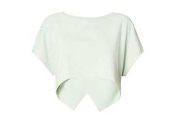 Image of Oakley Luxe Crop Top - Women's, Blue Indigo, Small/Medium, 532346-68D-S/M