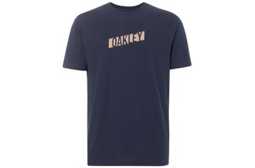 Image of Oakley Oakley Rise Up Tee - Mens, Foggy Blue, Large, 457547-6FB-L