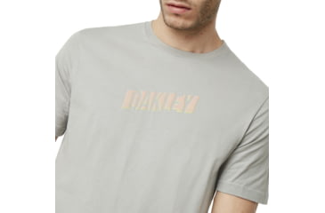 Image of Oakley Oakley Rise Up Tee - Mens, Stone Gray, Large, 457547-22Y-L