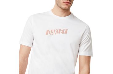 Image of Oakley Oakley Rise Up Tee - Mens, White, 2XL, 457547-100-XXL