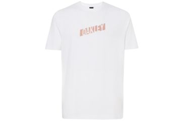 Image of Oakley Oakley Rise Up Tee - Mens, White, 2XL, 457547-100-XXL