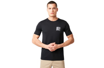 Image of Oakley Stretch Tee - Mens, Blackout, Large, 457545-02E-L