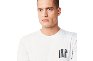 Image of Oakley Stretch Tee - Mens, White, Extra Large, 457545-100-XL