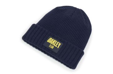 Image of Oakley Team Patch Beanie - Mens, Strong Violet, One Size, 912184-86D-86D-U