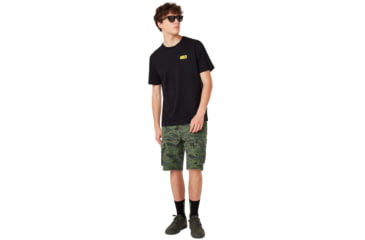Image of Oakley Team Tee - Mens, Blackout, Large, 457867-02E-L