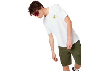 Image of Oakley Team Tee - Mens, White, Large, 457867-100-L