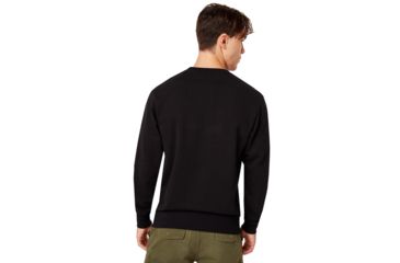 Image of Oakley Oakley Tridimensional Crewneck - Mens, Blackout, Small, 472569-02E-S