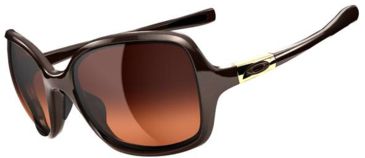 Image of Oakley Obsessed Sunglasses - Chocolate Sin Frame and Dark Brown Gradient Lens OO9192-08