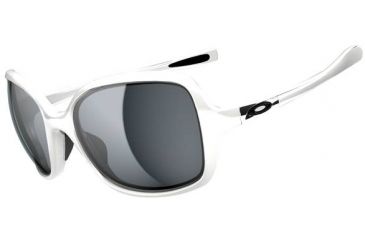 Image of Oakley Obsessed Sunglasses - Polished White Frame and Grey Lens OO9192-02