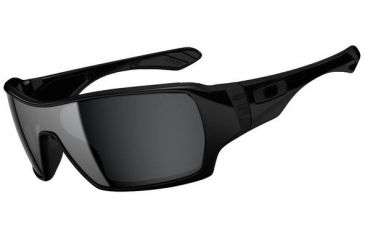 Image of Oakley Offshoot Sunglasses - Polished Black Frame and Black Iridium Lens OO9190-03
