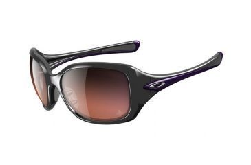 Image of Oakley OIH Necessity Polished Black  Women's Bifocal Rx Sunglasses OO9122-08