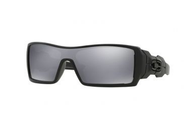 Image of Oakley OIL RIG OO9081 Single Vision Prescription Sunglasses OO9081-03-464-28 - Lens Diameter 128 mm, Lens Diameter 28 mm, Frame Color Matte Black