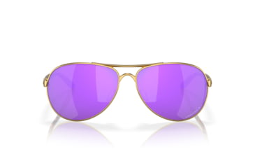 Image of Oakley OO4079 Feedback Sunglasses - Women's, Satin Gold, 59, OO4079-407939-59