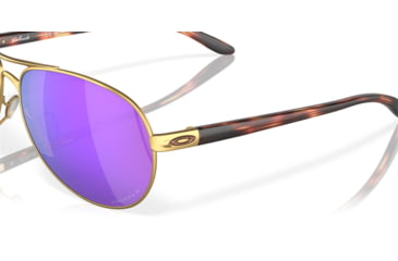 Image of Oakley OO4079 Feedback Sunglasses - Women's, Satin Gold, 59, OO4079-407939-59
