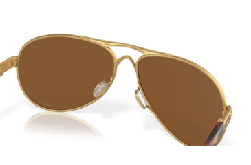Image of Oakley OO4079 Feedback Sunglasses - Women's, Satin Gold, 59, OO4079-407939-59