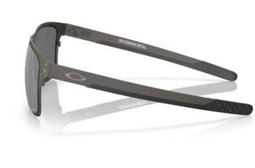 Image of Oakley OO4123 Sunglasses 412306-55 - Matte Gunmetal Frame, Prizm Black Polarized Lenses