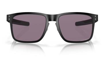 Image of Oakley OO4123 Sunglasses 412311-55 - Matte Black Frame, Prizm Grey Lenses