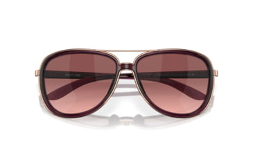 Image of Oakley OO4129 Split Time Sunglasses - Women's, Crystal Raspberry Frame, G40 Black Gradient Lenses, 412902-58