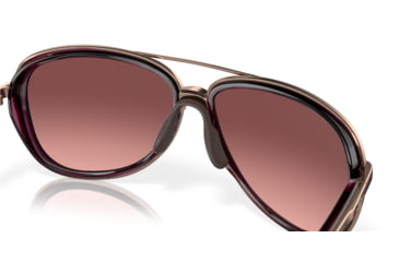 Image of Oakley OO4129 Split Time Sunglasses - Women's, Crystal Raspberry Frame, G40 Black Gradient Lenses, 412902-58