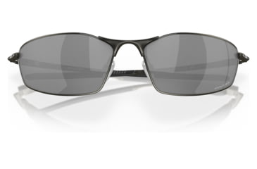Image of Oakley OO4141 Whisker Sunglasses - Mens, Carbon Frame, Prizm Black Lens, 60, OO4141-414101-60