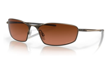 Image of Oakley OO4141 Whisker Sunglasses - Mens, Pewter Frame, Prizm Brown Gradient Lens, 60, OO4141-414109-60