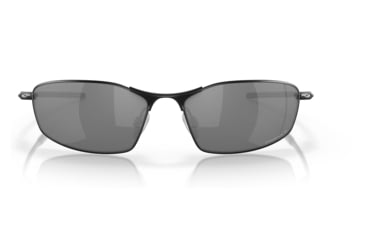 Image of Oakley OO4141 Whisker Sunglasses - Mens, Satin Black Frame, Prizm Black Polarized Lens, 60, OO4141-414103-60