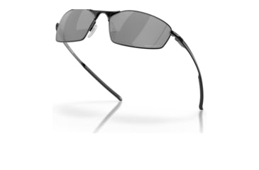 Image of Oakley OO4141 Whisker Sunglasses - Mens, Satin Black Frame, Prizm Black Polarized Lens, 60, OO4141-414103-60