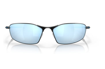 Image of Oakley OO4141 Whisker Sunglasses - Mens, Satin Black Frame, Prizm Deep Water Polarized Lens, 60, OO4141-414111-60